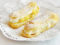 Eclere cu crema de vanilie si frisca